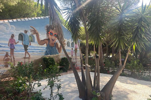 Mural floral